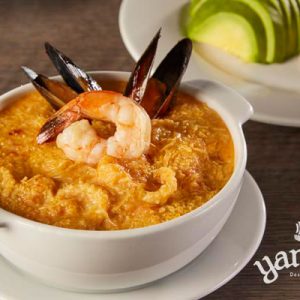 Cazuela de mariscos