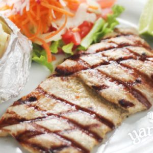 Lomo de cerdo a la parrilla