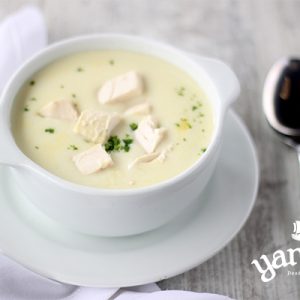 Crema de pollo
