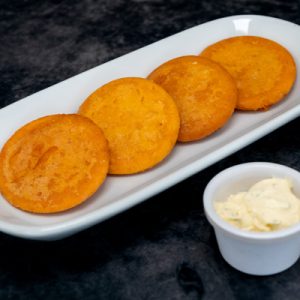 Arepitas de huevo de codorniz