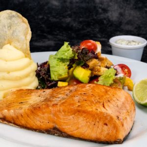 Salmón a la plancha