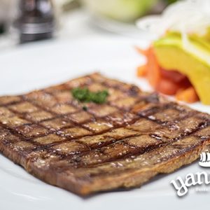 Sobrebarriga a la plancha