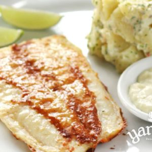 Pescado blanco a la plancha