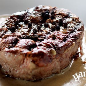 Steak pimienta